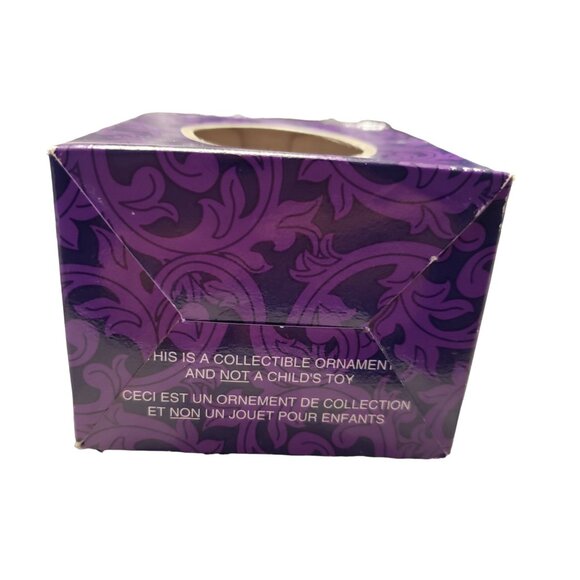 Boxed Vintage 1993 “Baby’s First Christmas” Bear on Rocking Horse Ornament - Picture 12 of 13